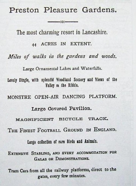 Preston - Pleasure Gardens : 